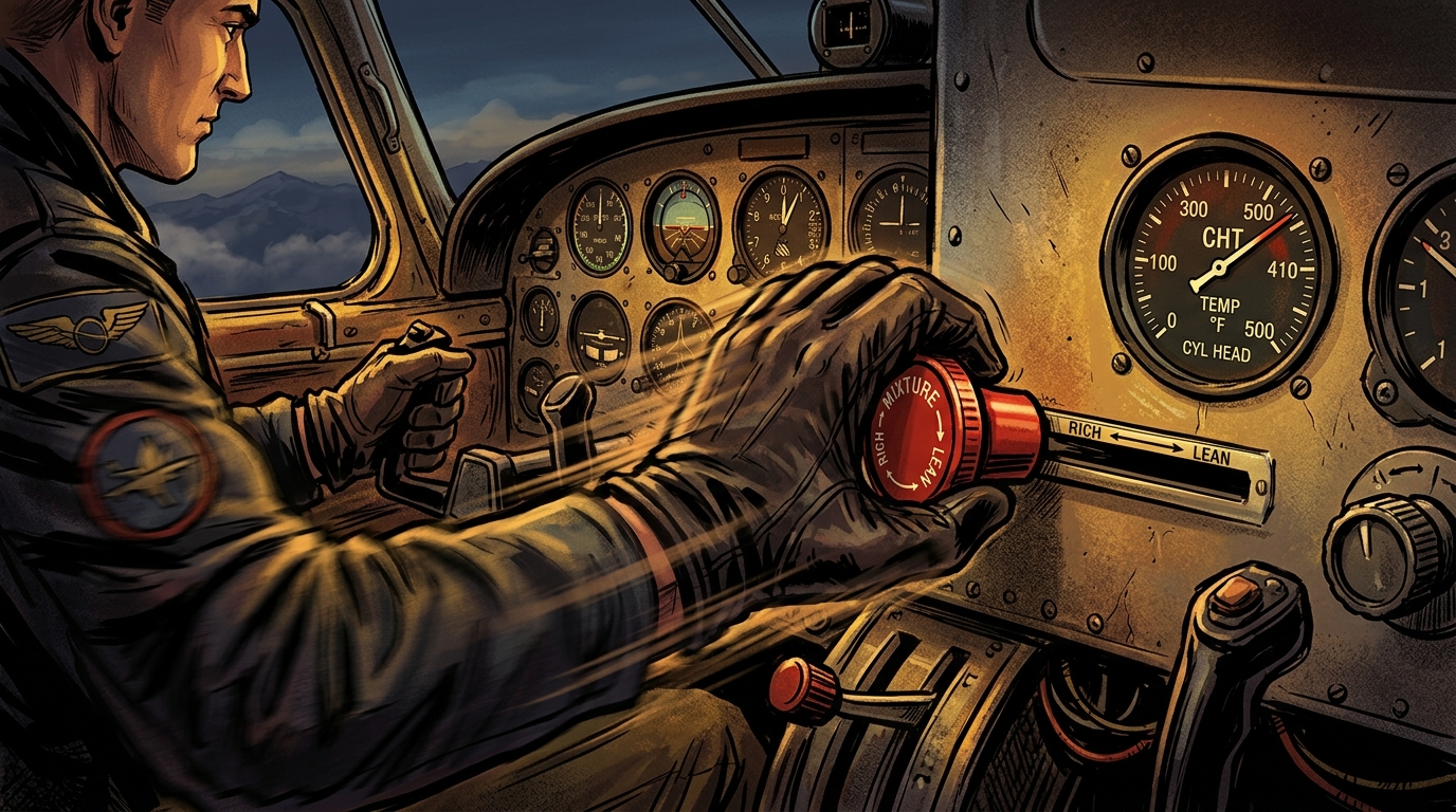 The big mixture pull - transition through the danger zone quickly